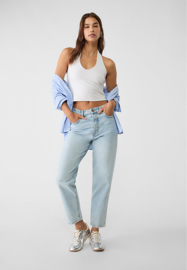 Jean Mom Fit Basic (50% Bio) - Tunisie2