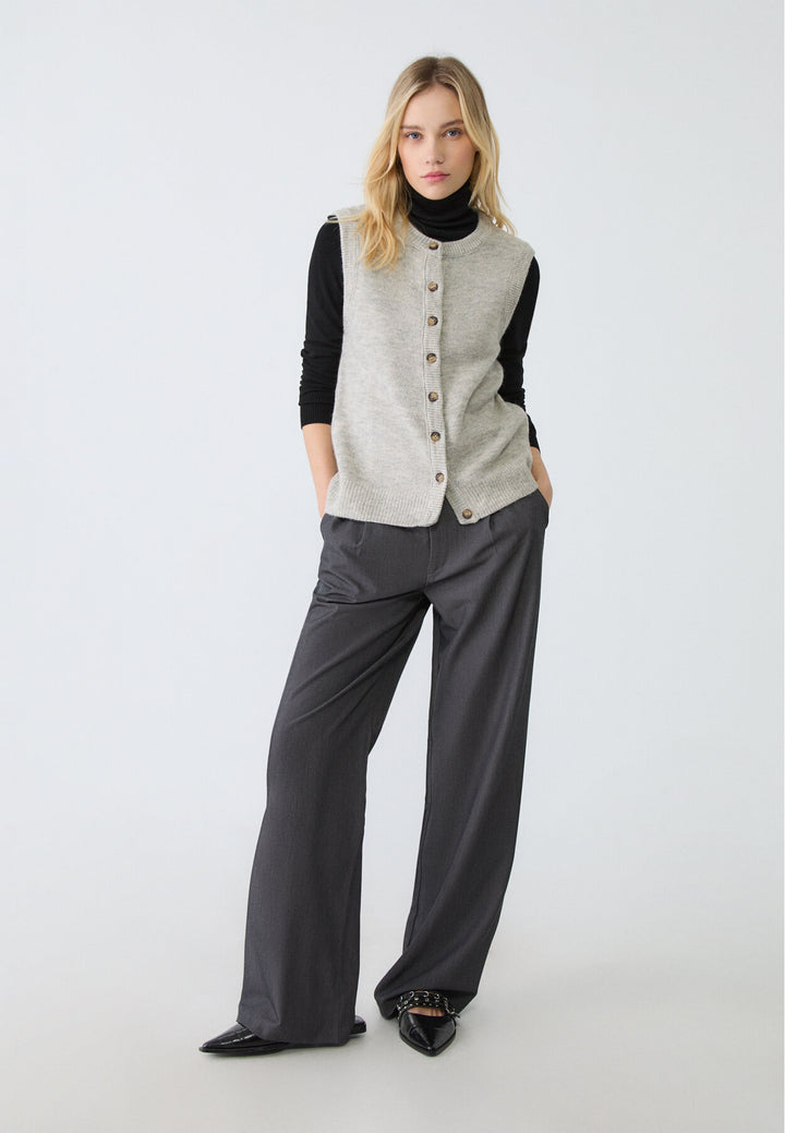 Gilet Tricot Feutré - Boutons - Tunisie3