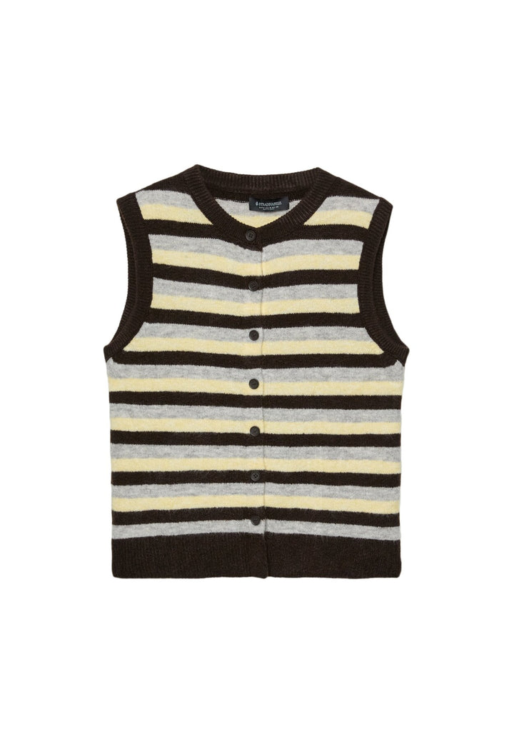 Gilet Tricot Feutré - Boutons - Tunisie1