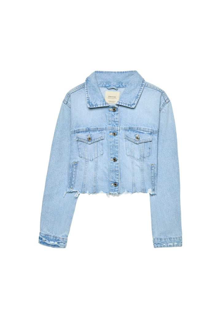Veste Denim - Bords Bruts - Tunisie1
