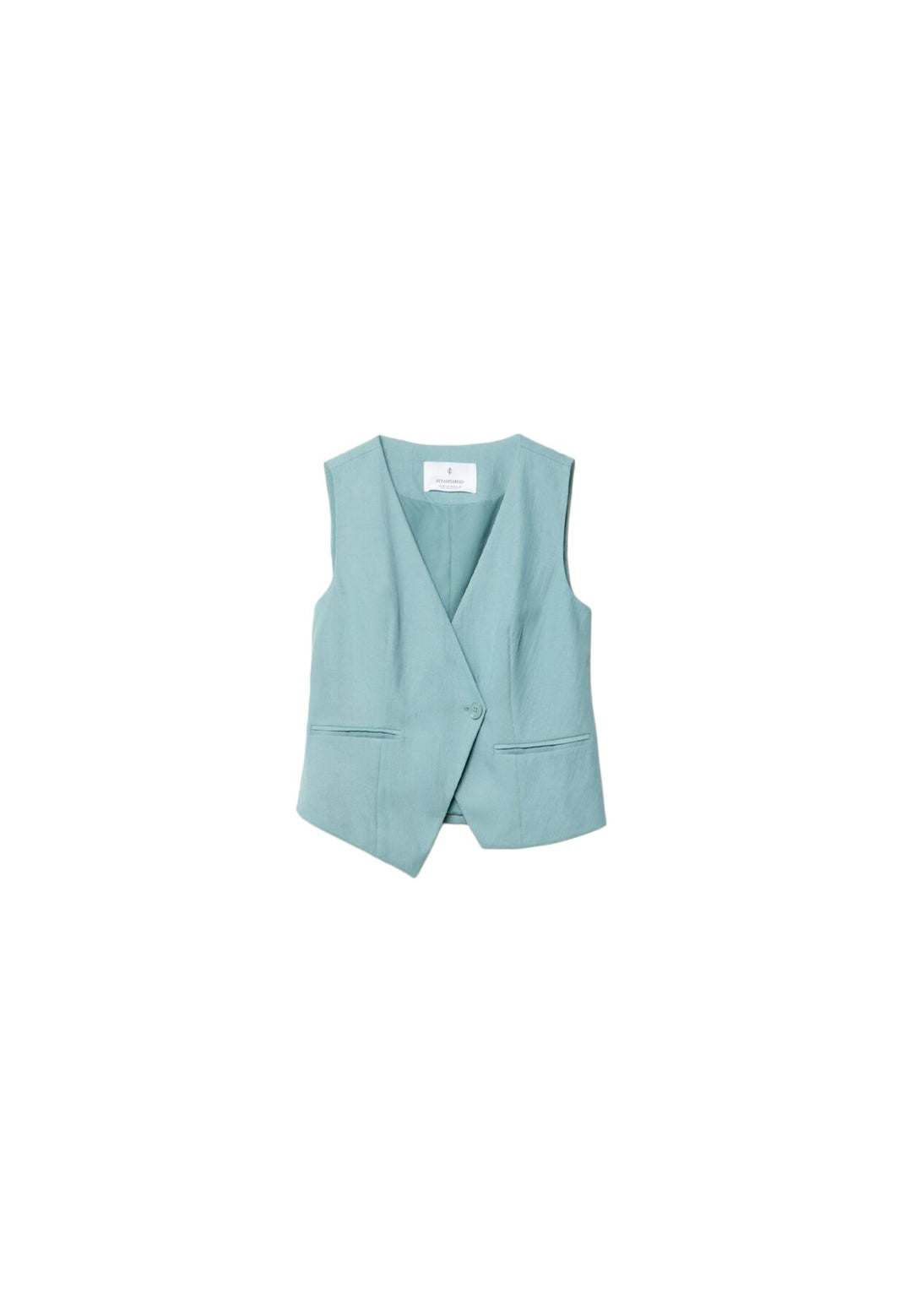 Gilet Court Froissé - Asymétrique - Tunisie1