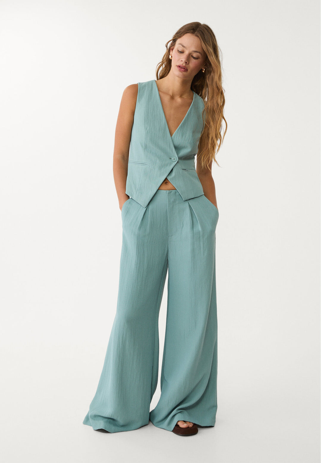 Gilet Court Froissé - Asymétrique - Tunisie3