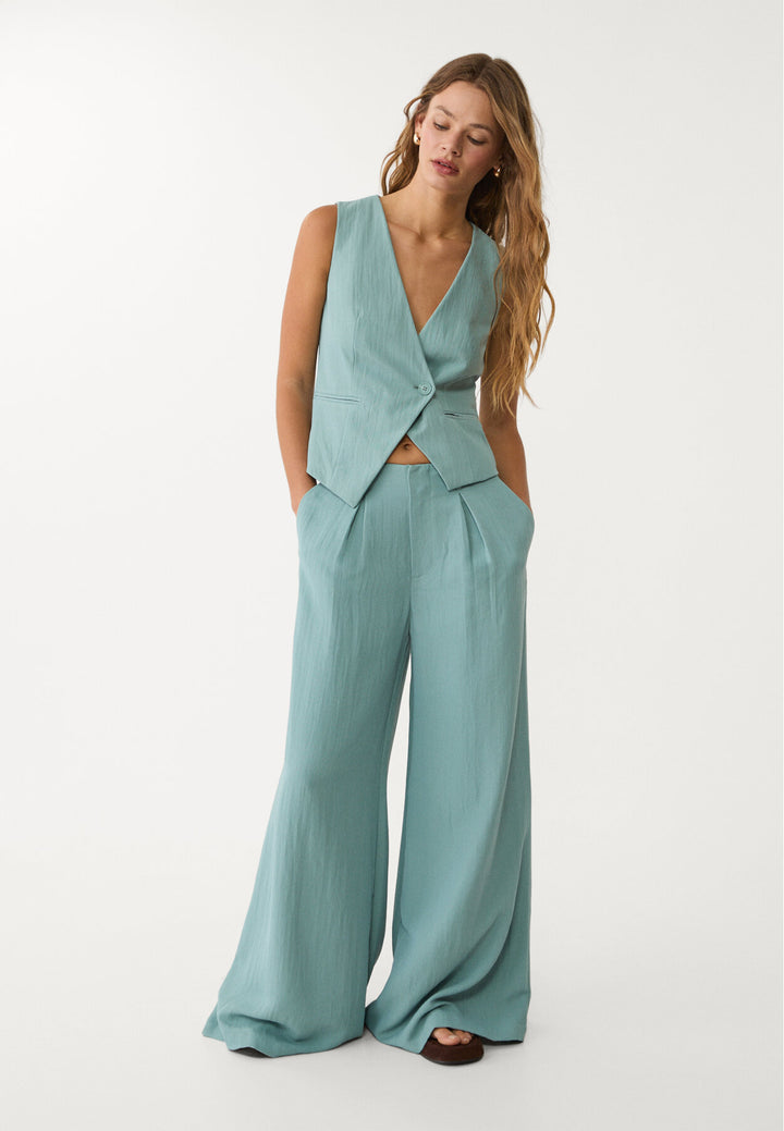 Gilet Court Froissé - Asymétrique - Tunisie3