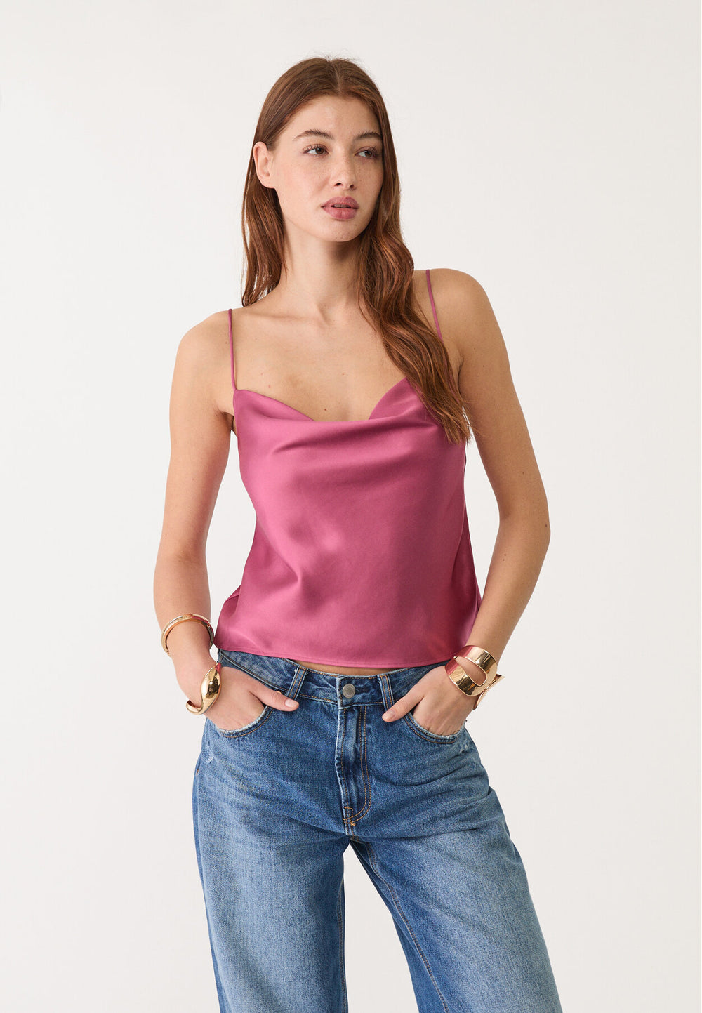Top Satin - Drapé - Tunisie2