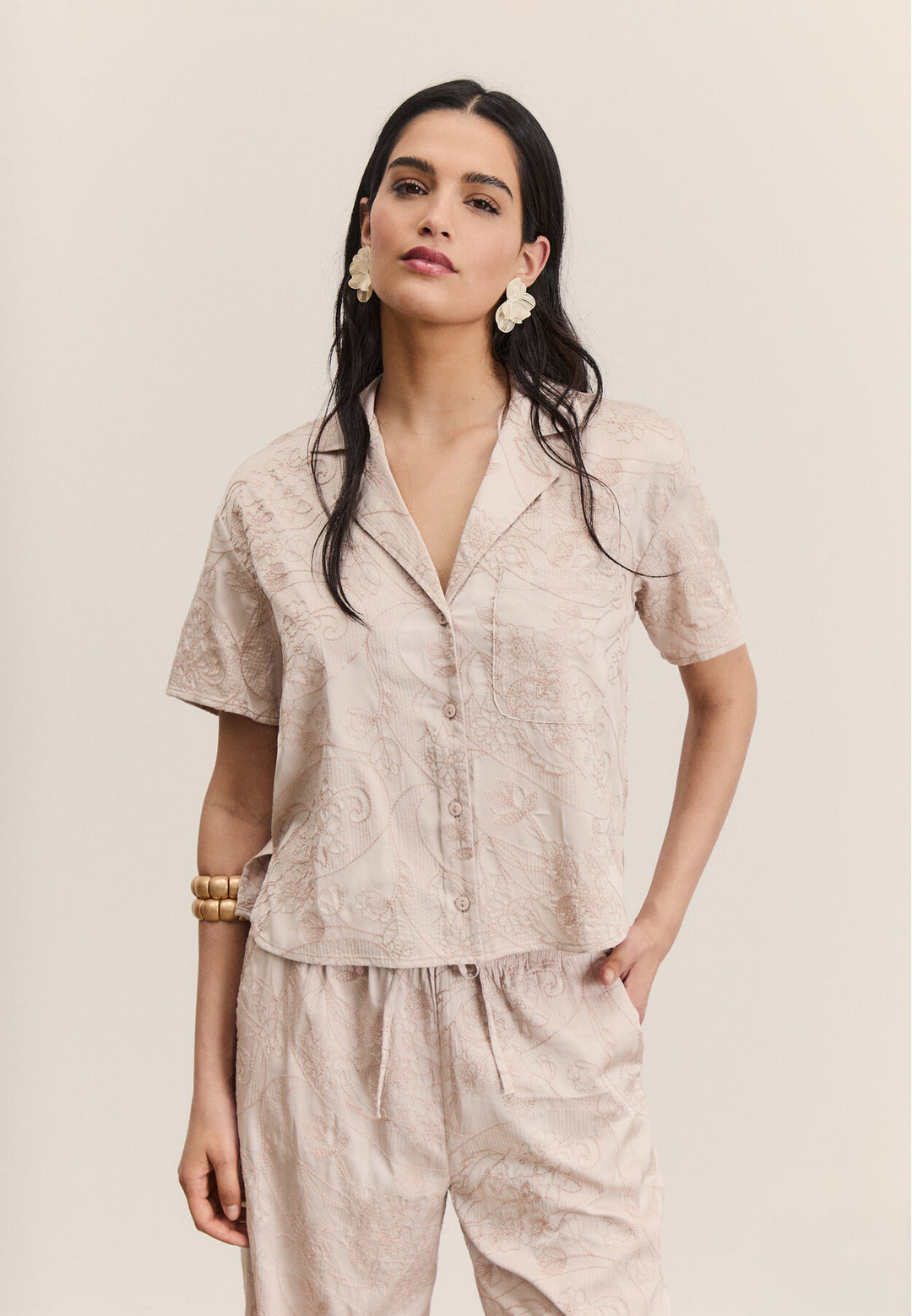 Chemise Rustique - Brodée (Ramadan) - Tunisie2
