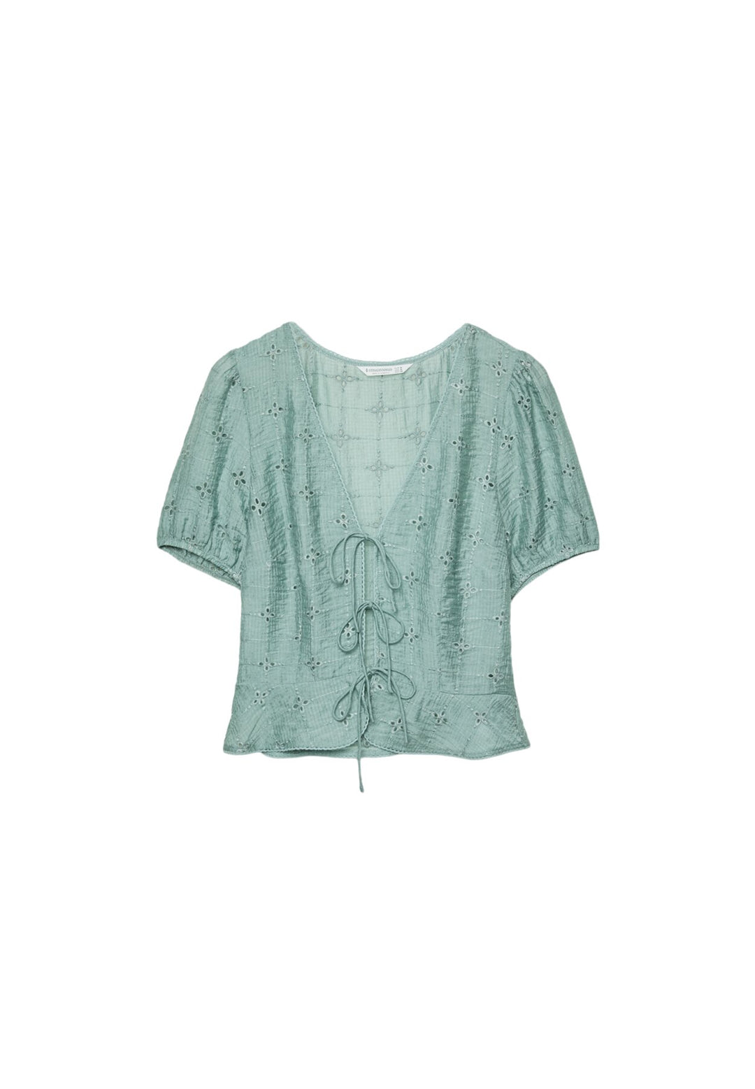 Blouse - Nœuds & Broderie - Tunisie1
