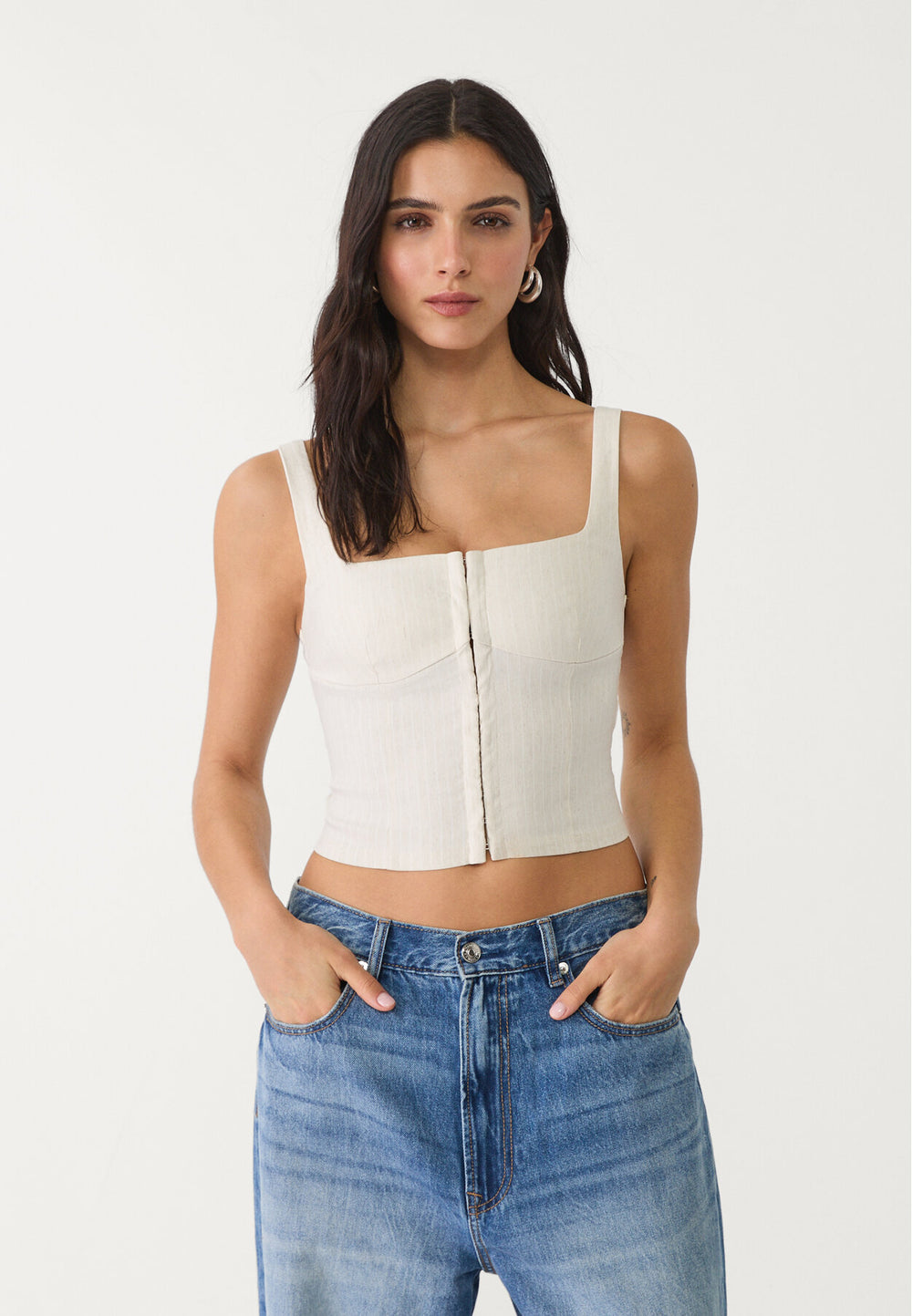 Top Corset - Bretelle Crochet - Tunisie2
