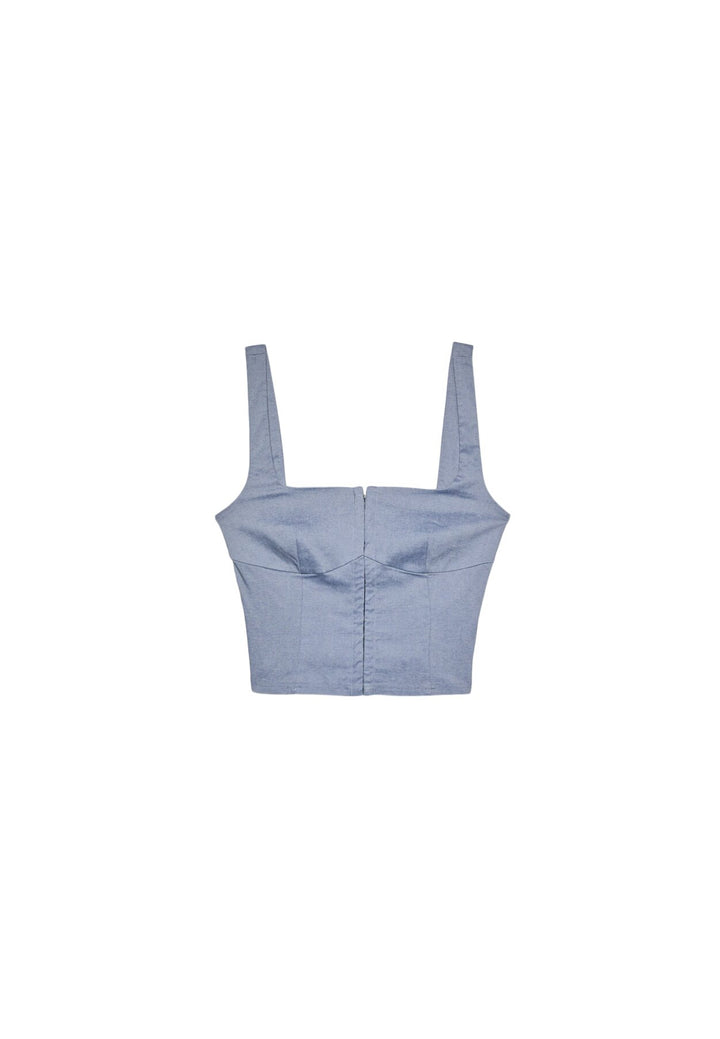 Top Corset - Bretelle Crochet - Tunisie1