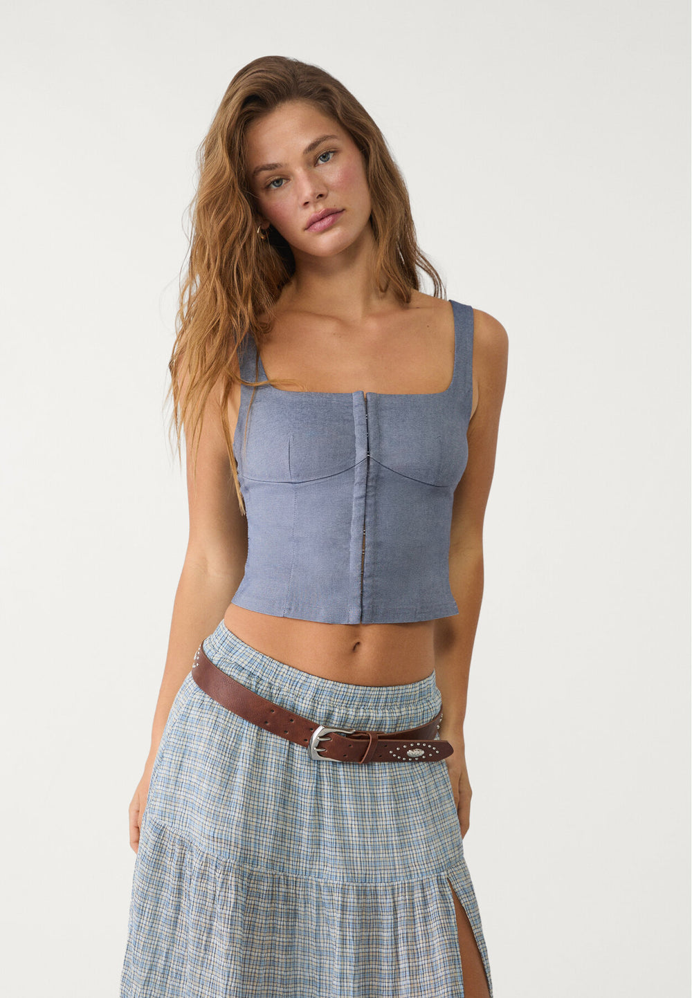 Top Corset - Bretelle Crochet - Tunisie2