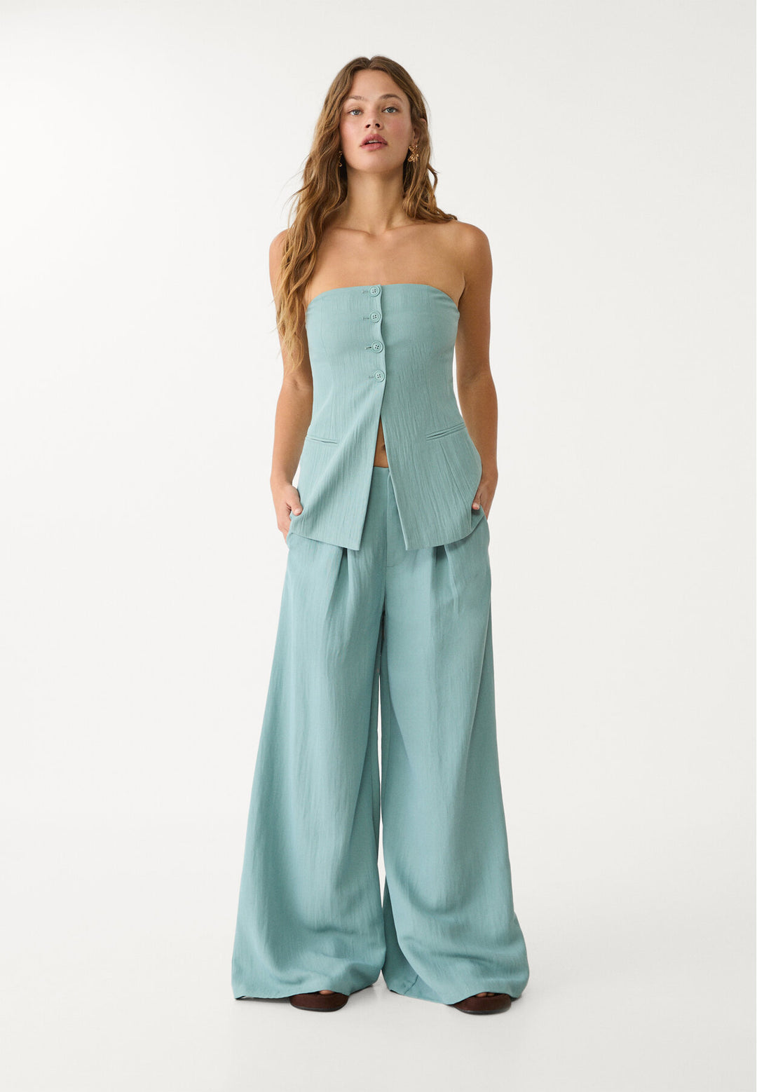 Bustier - Boutons Froissé - Tunisie3
