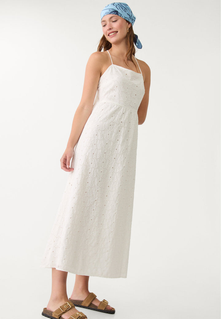 Robe Midi - Broderie Suisse - Tunisie2
