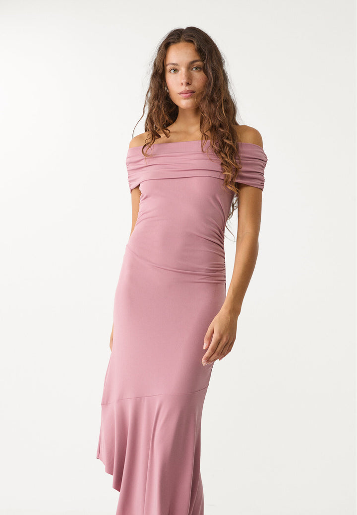 Robe Midi Bardot - Bas Asymétrique (Ramadan) - Tunisie2
