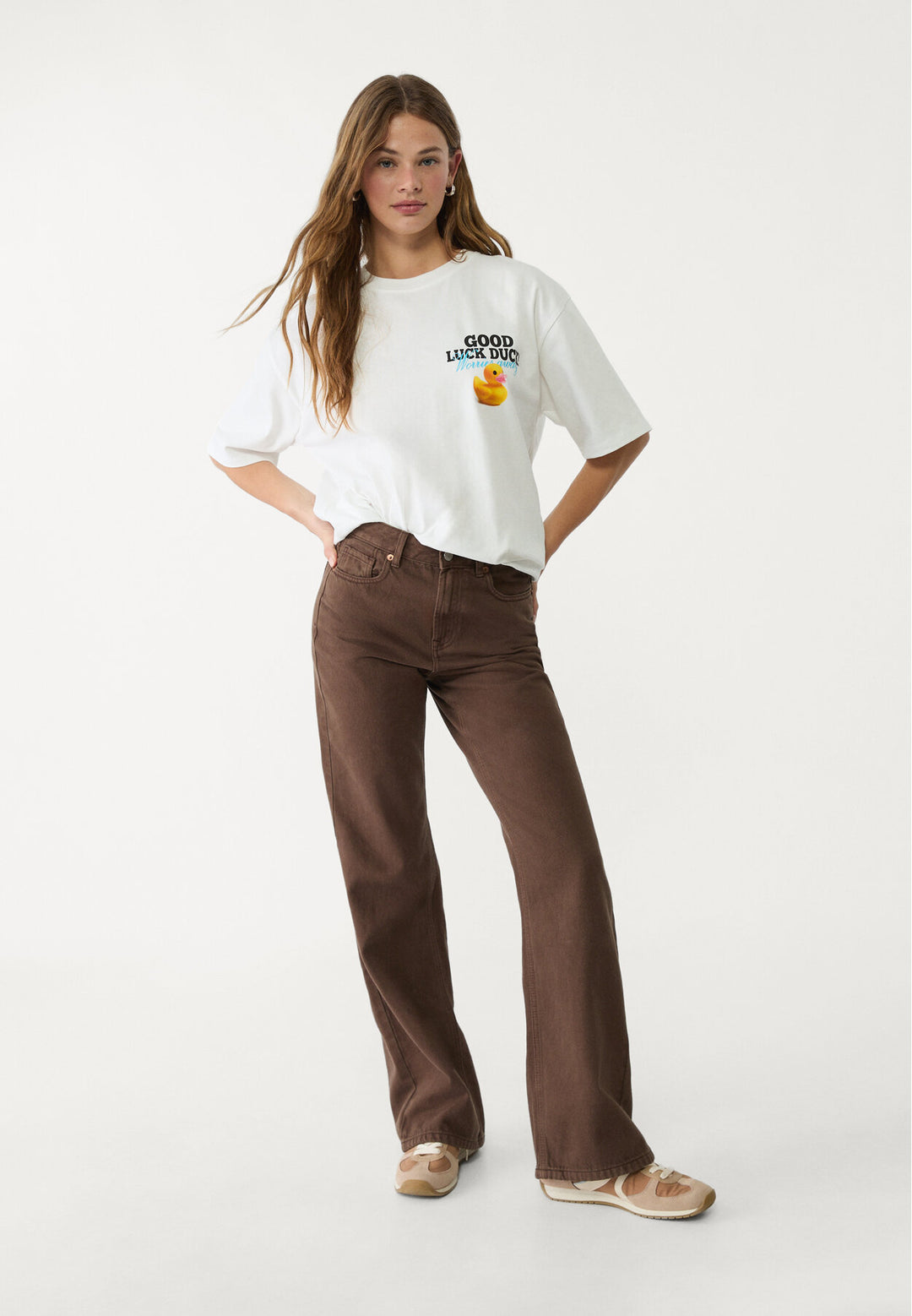T-Shirt Oversize - Heavy Coton Imprimé - Tunisie3
