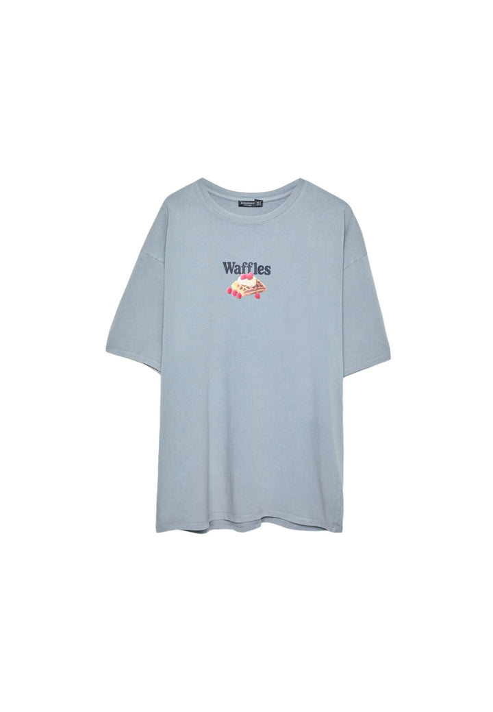 T-Shirt Oversize - Heavy Coton Imprimé - Tunisie1