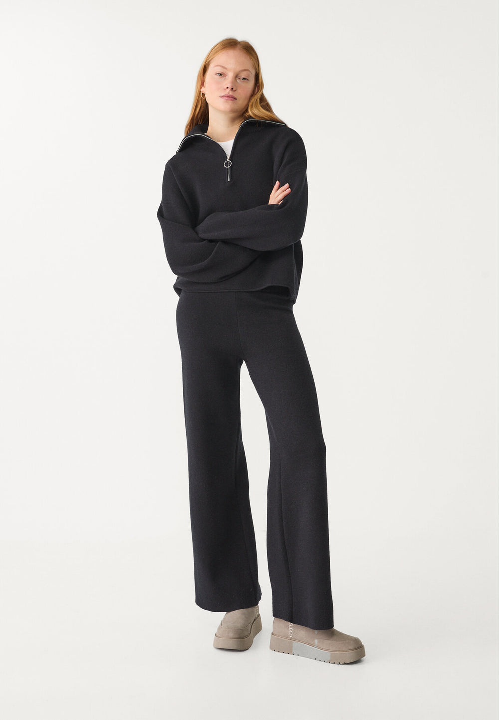 Pantalon Maille - Large & Long - Tunisie2