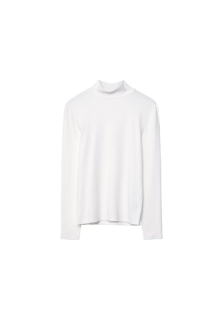 T-Shirt Long Basique - Col Haut - Tunisie1