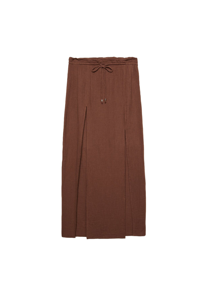 Jupe Midi Mousseline - Fentes - Tunisie1