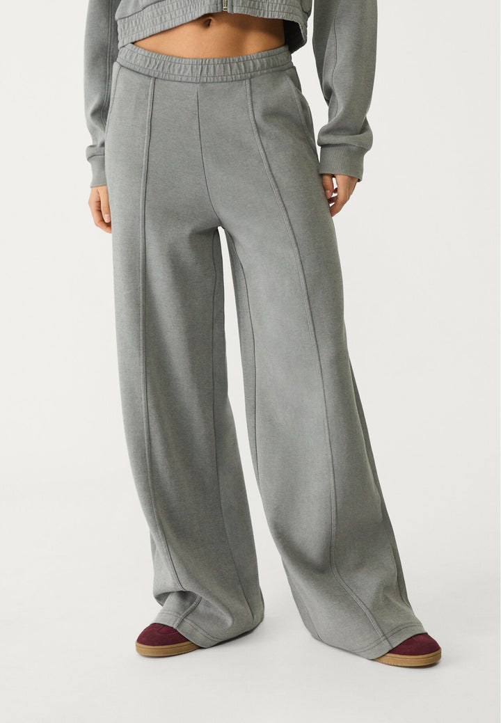 Pantalon Sport Wide Leg - Soft Interlock - Tunisie3