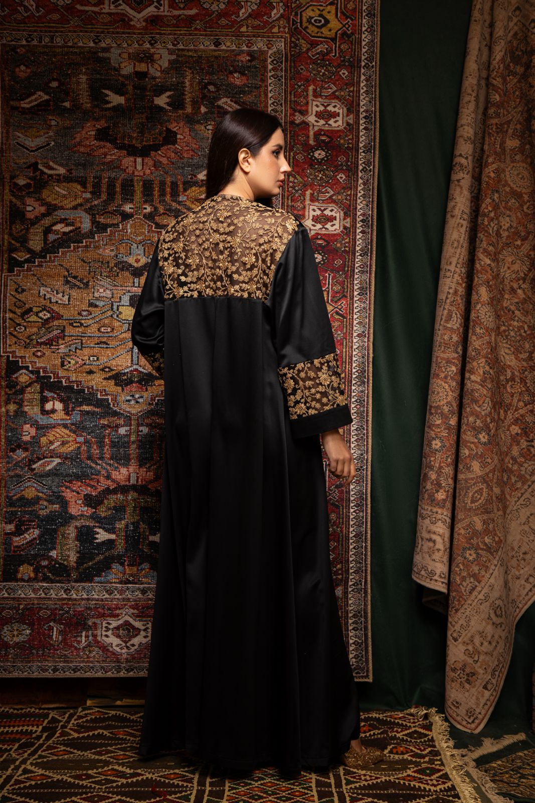 Caftan Jumana C Noir