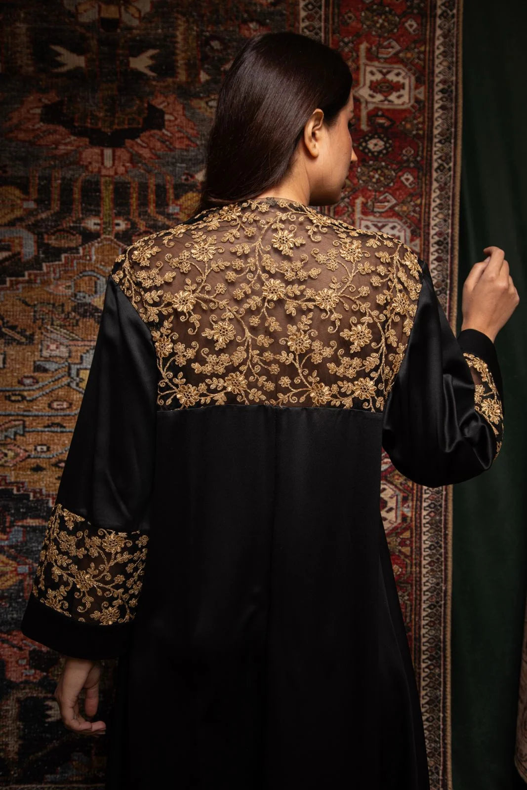 Caftan Jumana C Noir