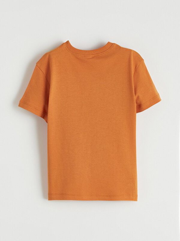 Moudda LC Waikiki - T-shirt manches courtes en jersey pour Garçon couleur Orange - Tunisie 3