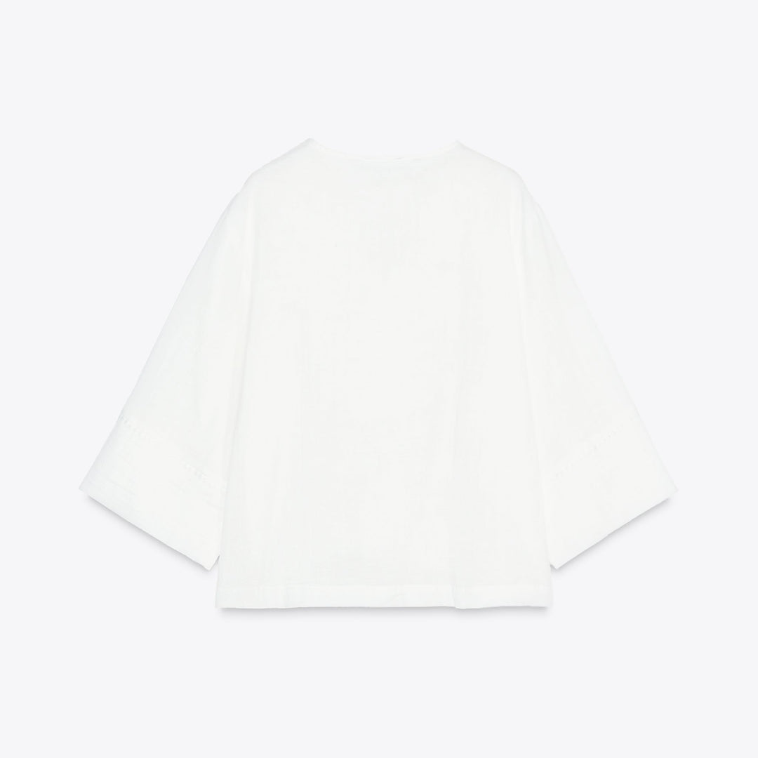 Moudda ZARA - Blouse Coton - Empiècement & Kimono - Tunisie 2