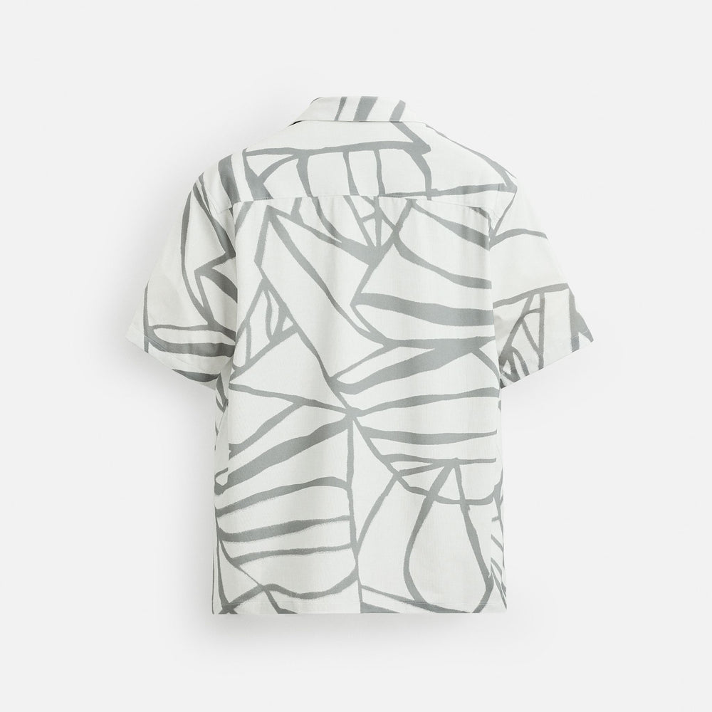 Moudda ZARA - Chemise Super Stretch - Feuille & Blanche - Tunisie 2