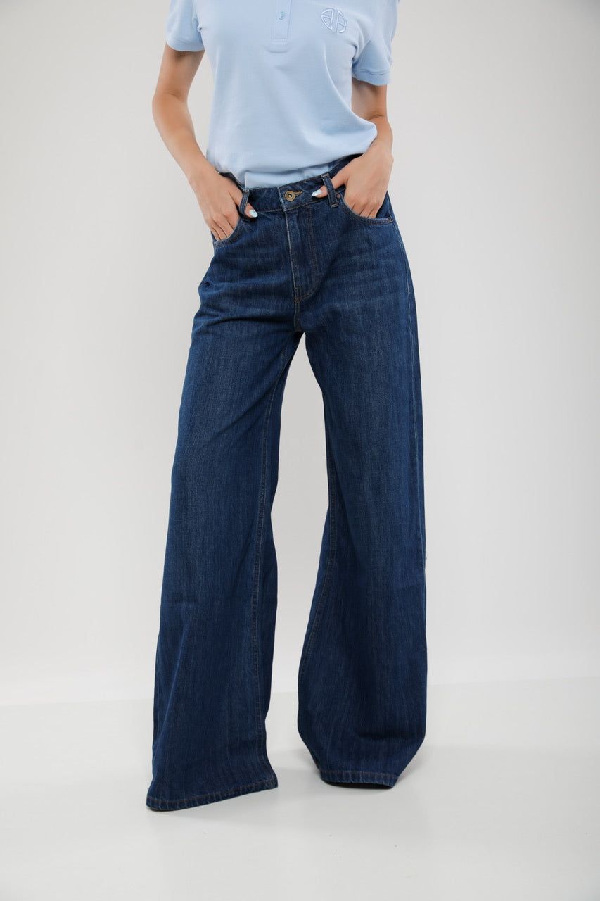 Moudda Billiorich - Pantalon Large Femme en Jean - Tunisie 1