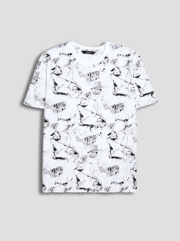 Moudda LC Waikiki - T-shirt imprimé manches courtes en jersey - Tunisie 1