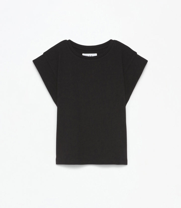 Moudda Lefties - T-Shirt Côtes - Uni & Rayures Mars Fille - Tunisie 1