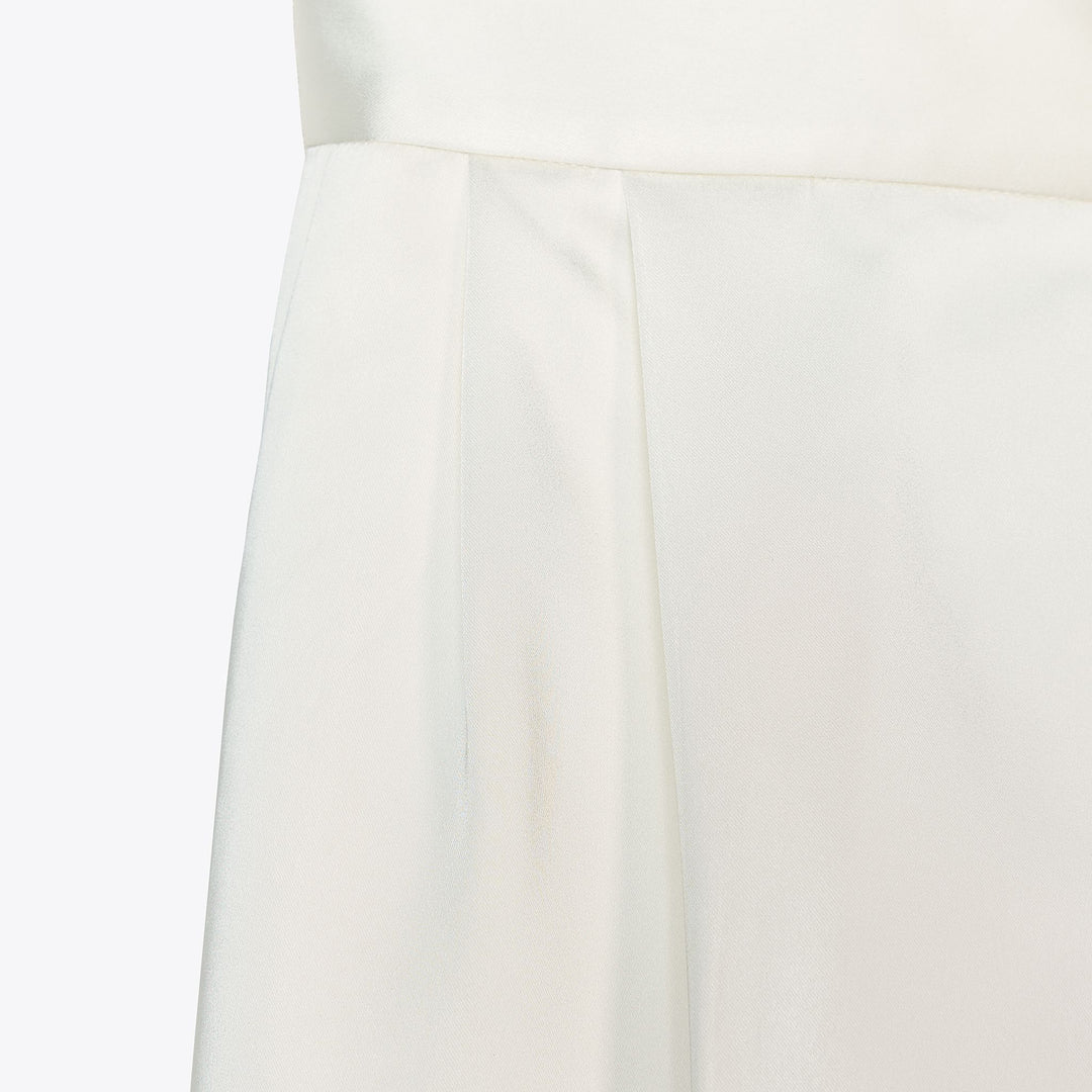 Moudda ZARA - Pantalon Satiné Bonded - Taille Haute & Plis Devant - Tunisie 3