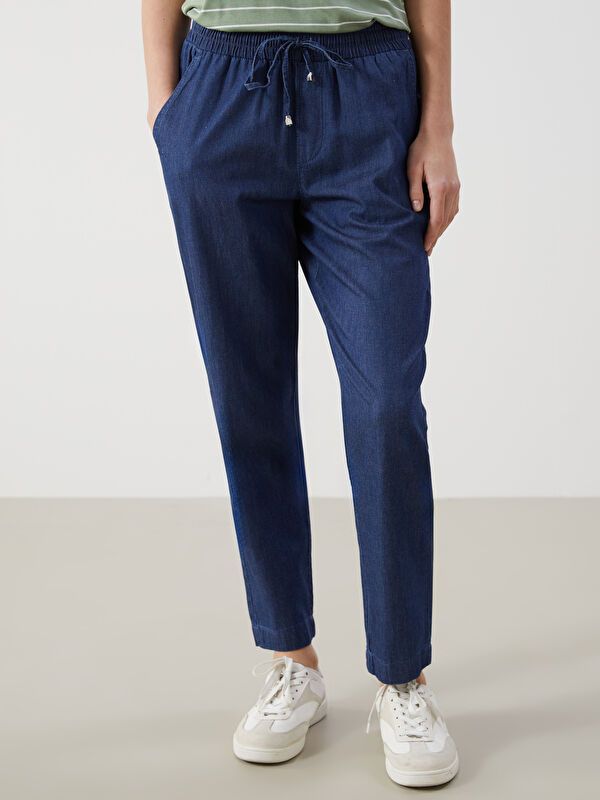 Moudda LC Waikiki - Pantalon en jean tissé cv pour Femmes - Tunisie 2