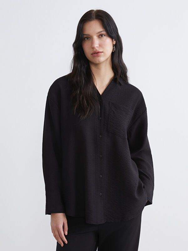 Moudda LC Waikiki - Chemise manches longues en tissu maternité pour Femme - Tunisie 1