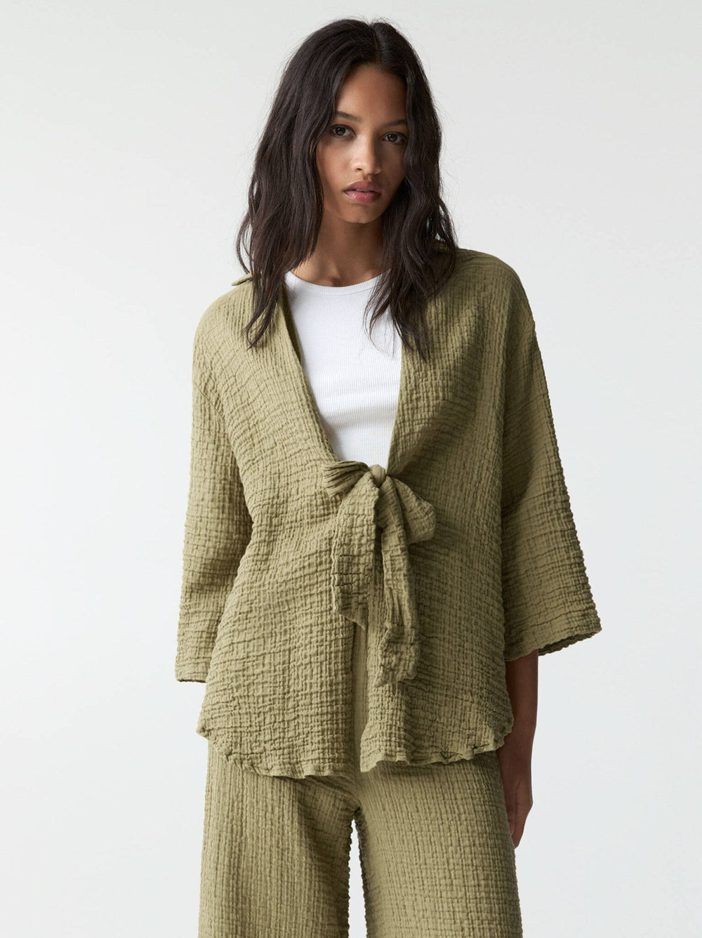 Moudda PULL & BEAR - Ensemble Chemise Longue - Nœud Bambula (Ramadan) - Tunisie 2