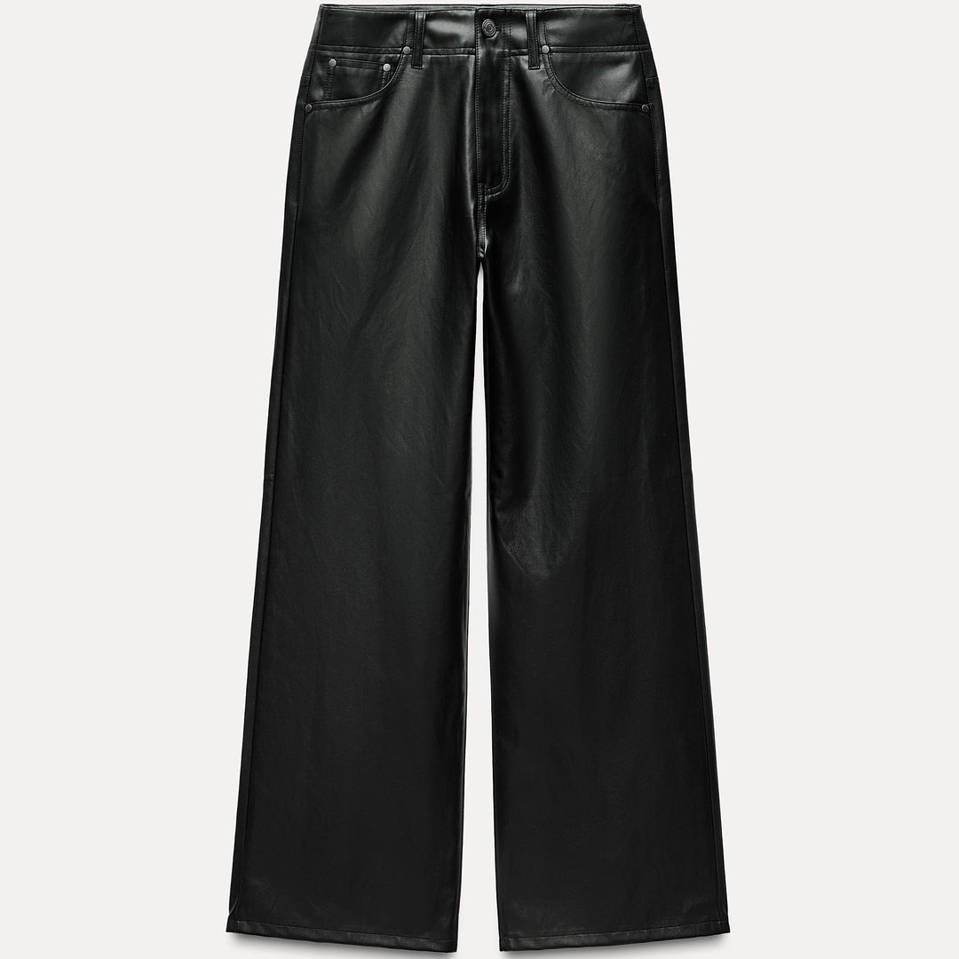 Moudda ZARA - Pantalon droit similicuir - Tunisie 1