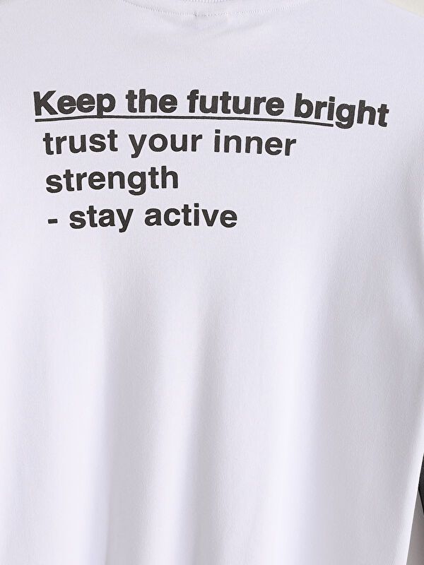 Moudda LC Waikiki - T-shirt en jersey manches longues Garçon Buxe blanc - Tunisie 3