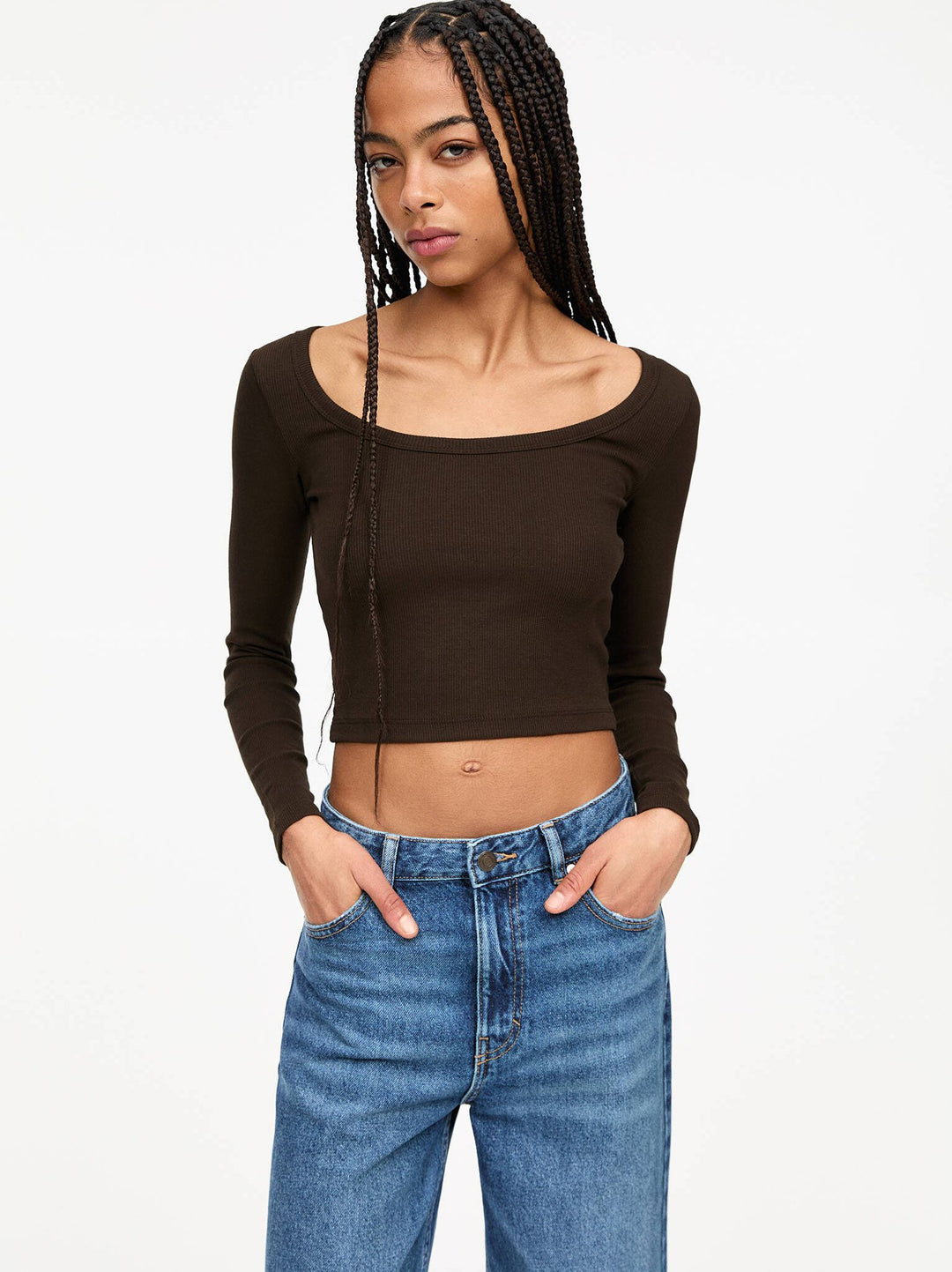 Moudda PULL & BEAR - T-Shirt - Côtes & Col Rond - Tunisie 2