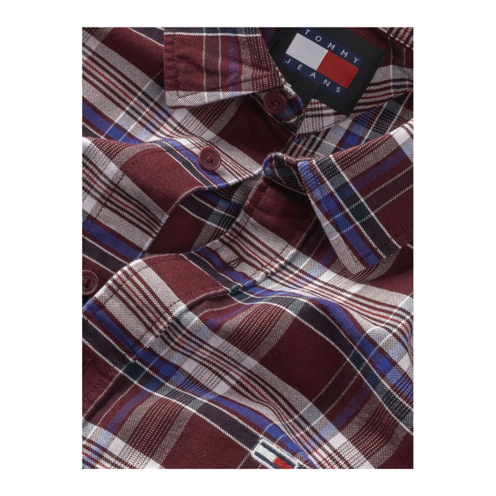 Moudda Tommy Hilfiger - Chemise Oxford En Coton À Carreaux  - Tunisie 3