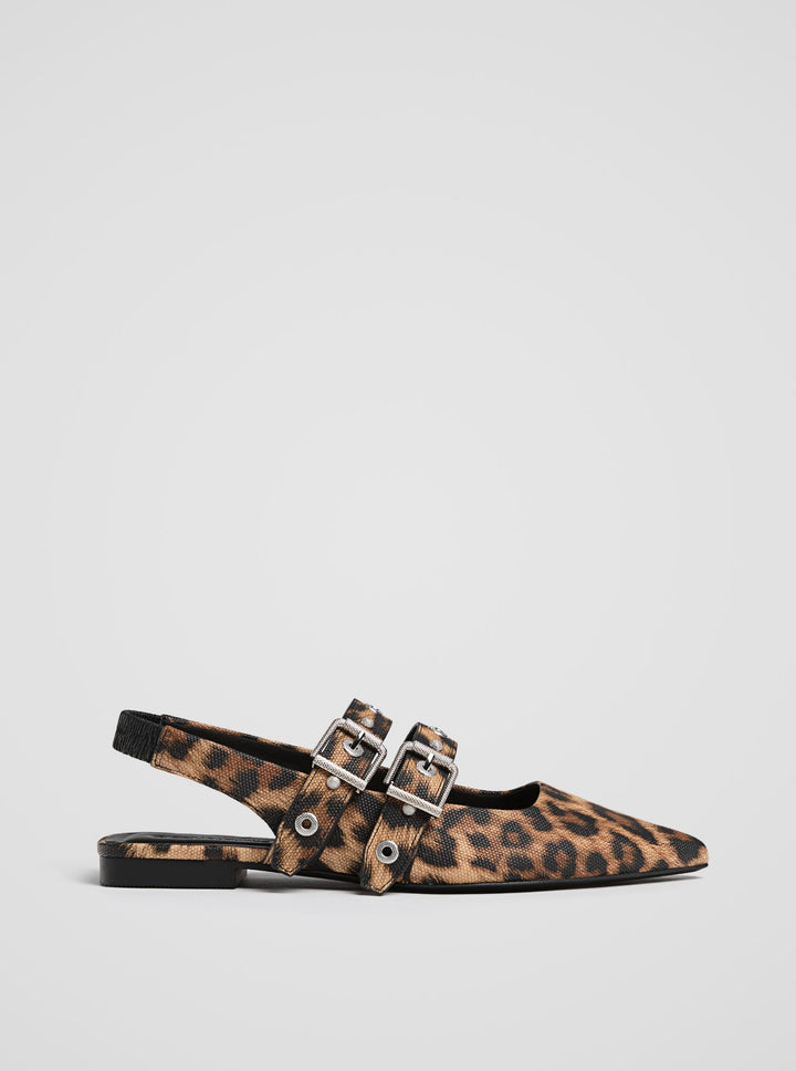 Moudda STRADIVARIUS - Chaussures Plates à Bout avec Boucles - Tunisie 1