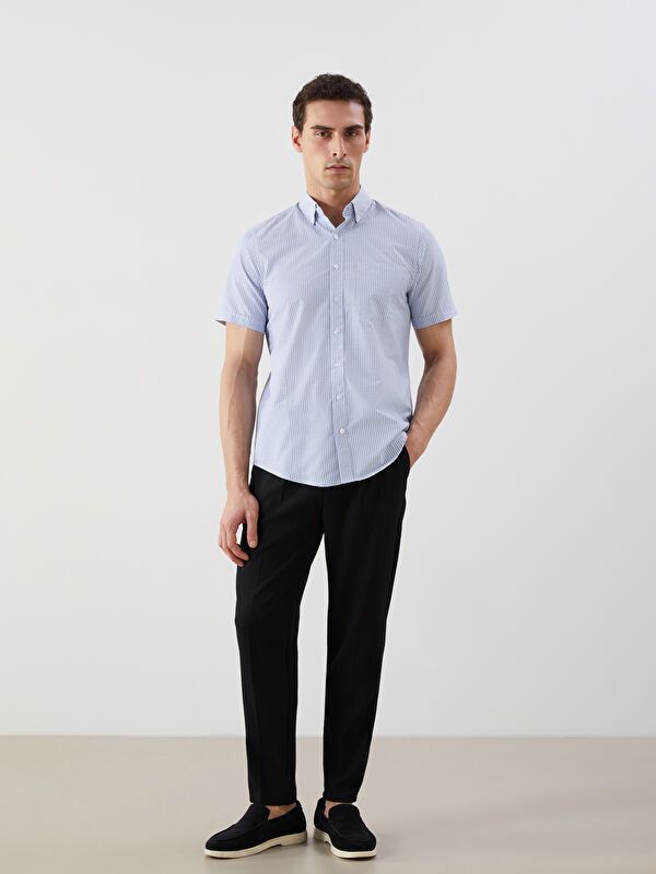Moudda LC Waikiki - Chemise manches courtes en tissu pour Homme - Tunisie 2