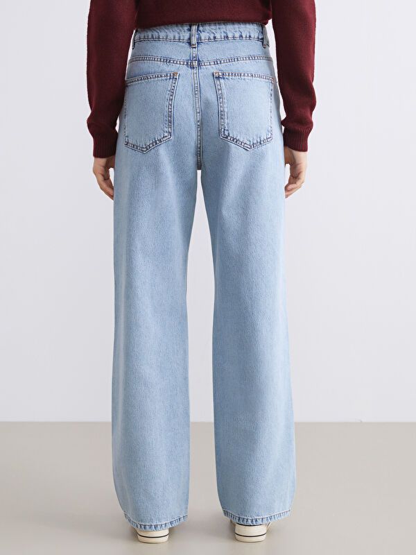 Moudda LC Waikiki - pantalon tissé en jean pour Femmes - Tunisie 4