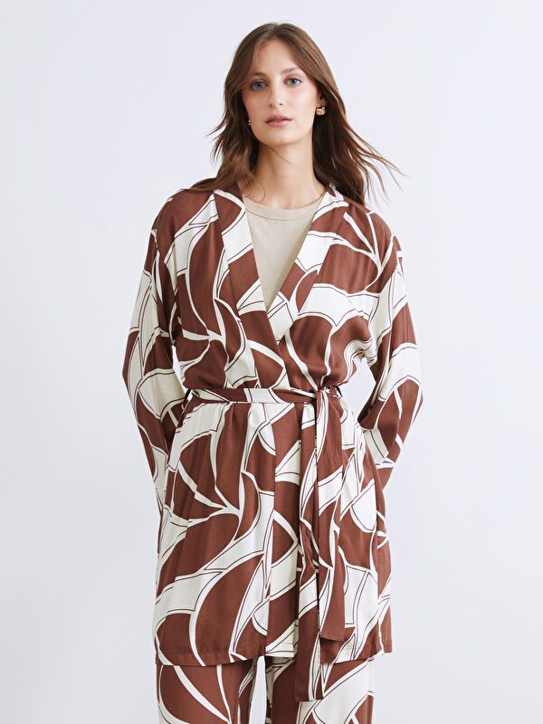 Moudda LC Waikiki - Kimono en tissu pour Femme - Tunisie 1