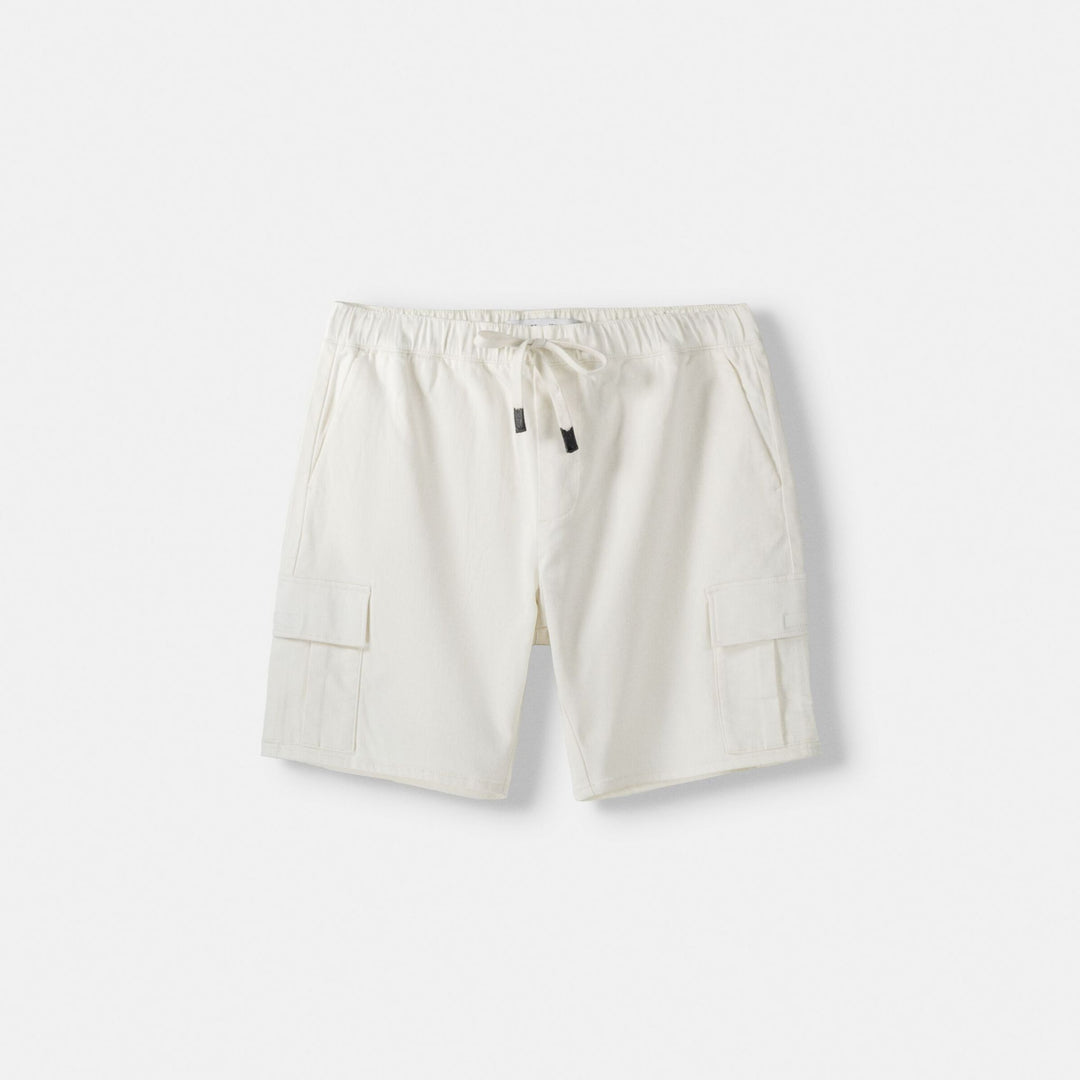 Moudda BERSHKA - Bermuda Cargo Coupe Regular Tissu Doux - Tunisie 1