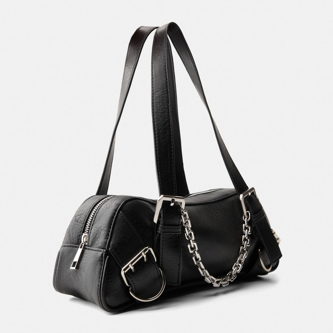 Moudda BERSHKA - Chemise bowling douce, chaîne frontale et boucles - Tunisie 1