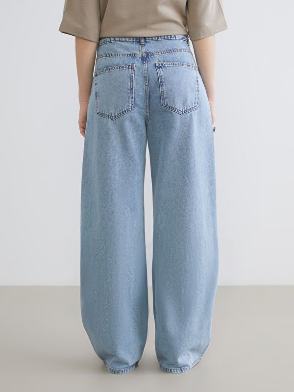 Moudda LC Waikiki - pantalon tissé en jean pour Femmes - Tunisie 4