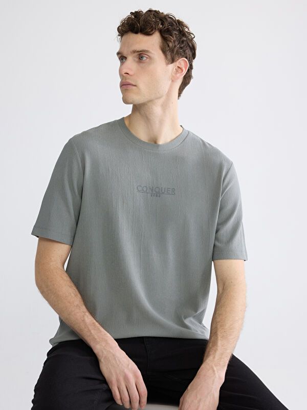 Moudda LC Waikiki - T-shirt imprimé manches courtes en jersey pour Homme - Tunisie 1