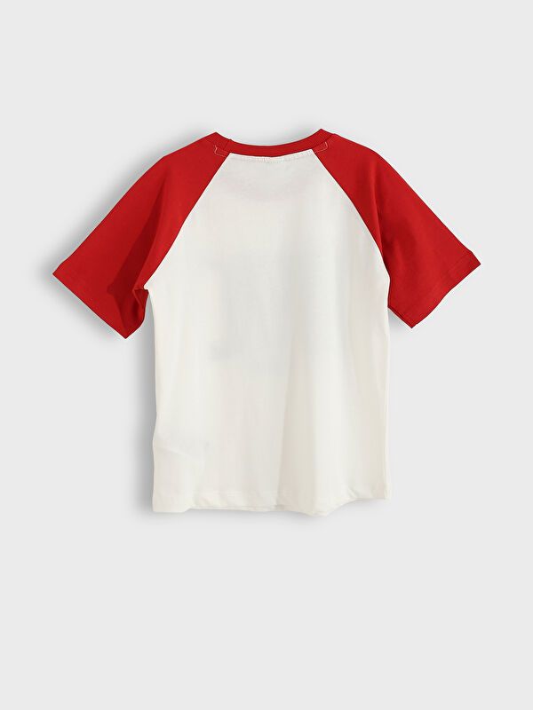 Moudda LC Waikiki - T-shirt en jersey manches courtes Garçon Ecru - Tunisie 2