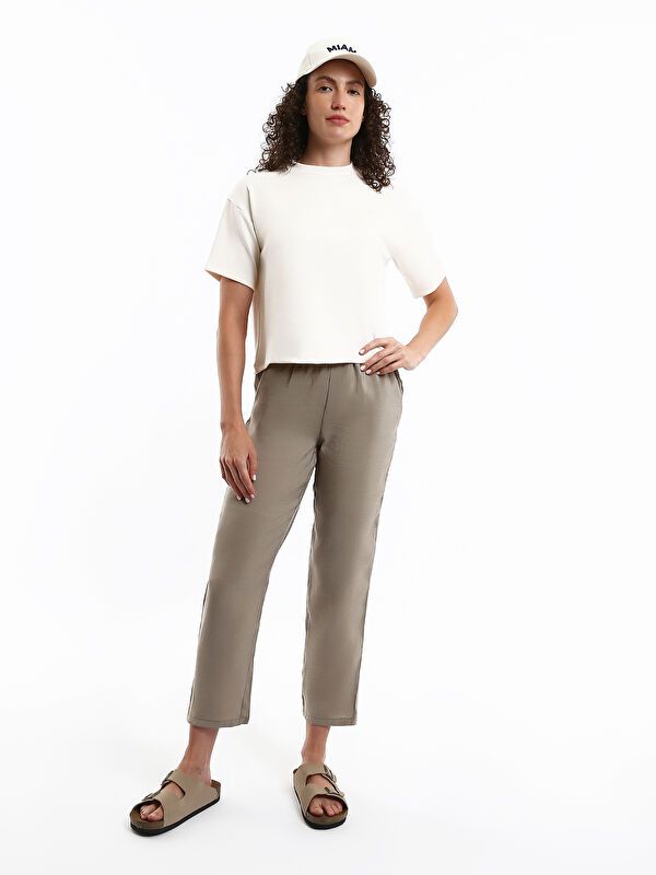 Moudda LC Waikiki - Body jersey manches courtes Femme Buxe blanc - Tunisie 2