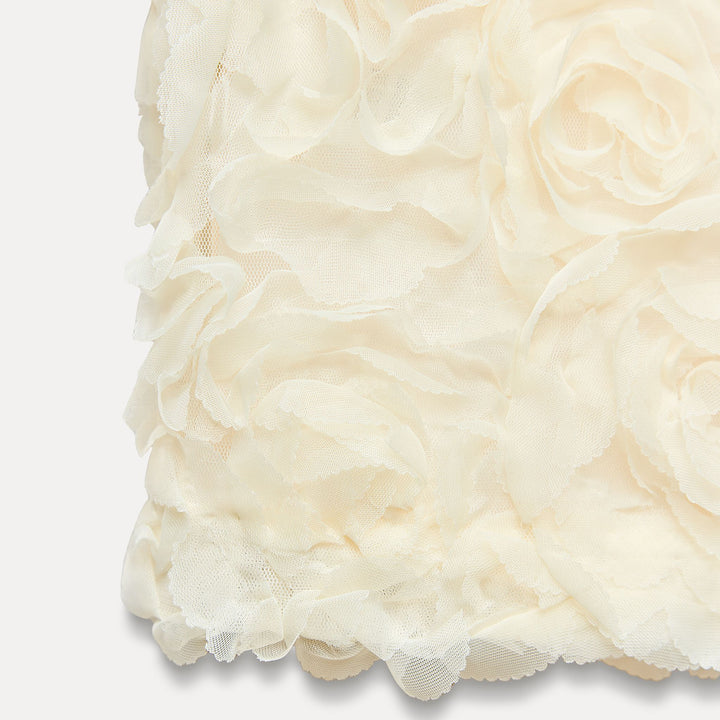 Moudda ZARA - Jupe mini fleurs 3D - Tunisie 4