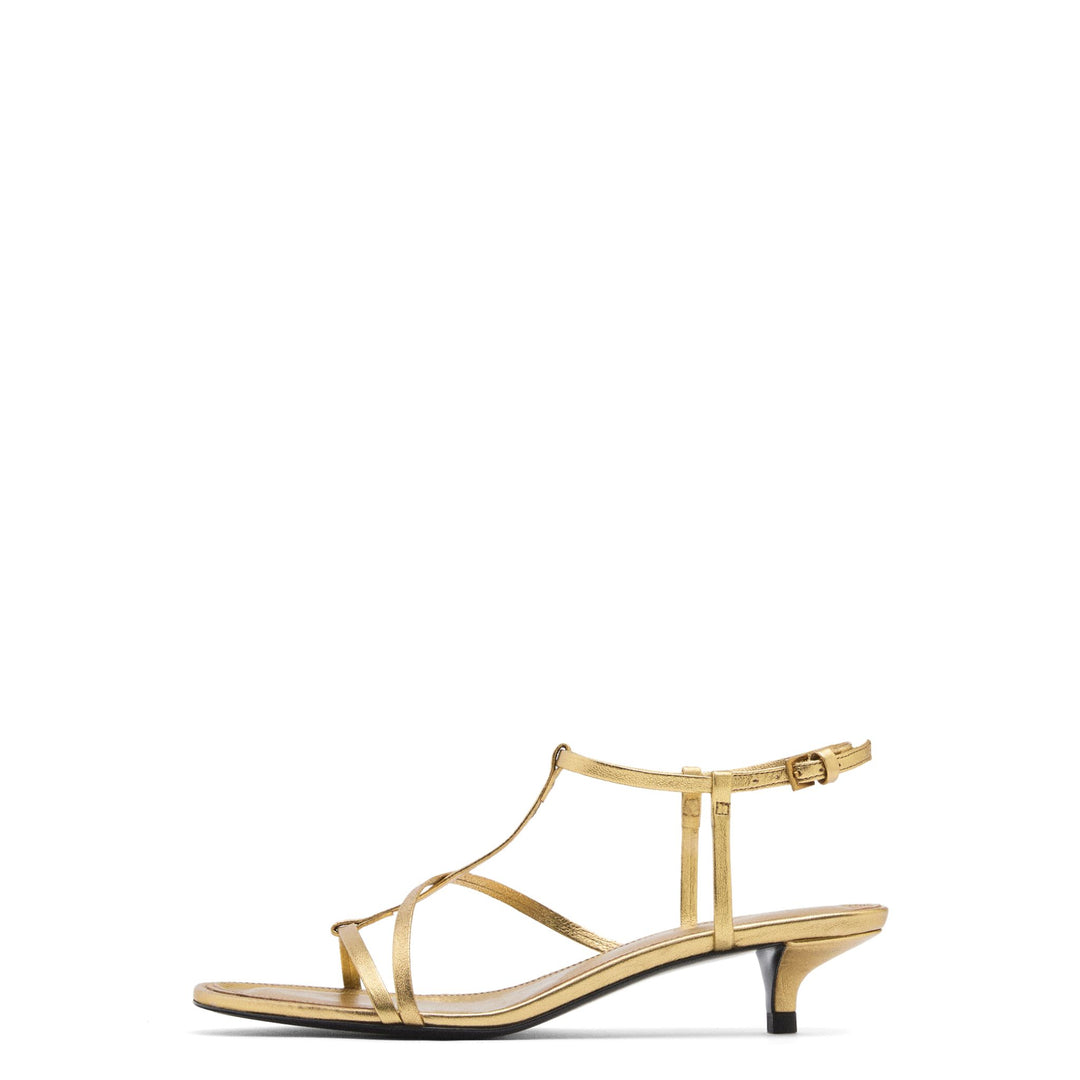 Moudda Massimo Dutti - Sandales talon bandes métallisées - Tunisie 3